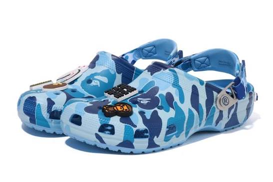 Bape star crocs